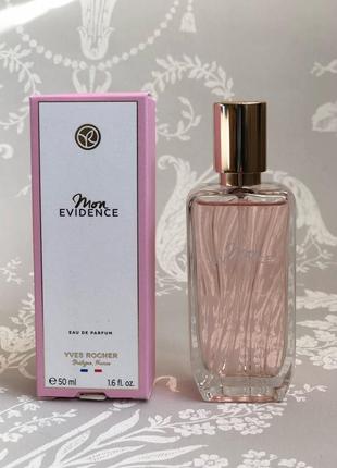 Парфюмированная вода mon evidence от yves rocher