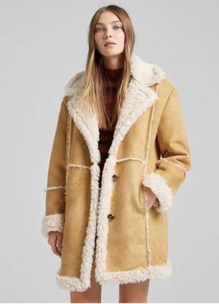 Дубленка bershka