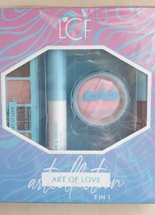 Lcf art of love lip tint-oil масло -тинт для губ с набора