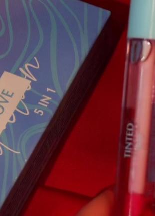 Lcf art of love lip tint-oil масло -тинт для губ с набора