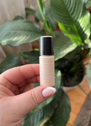 Стойкий тональный крем lancome teint idole ultra wear spf 15