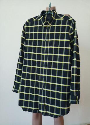 Фланелева сорочка cos s-m подовжена