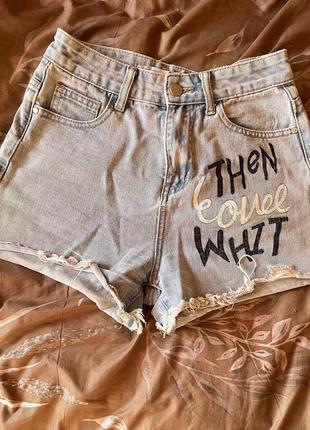 Шорти джинсові
