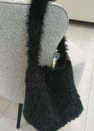 Сумка з штучного хутра