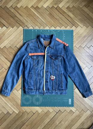 Джинсова куртка левайс преміум levis premium м made & crafted