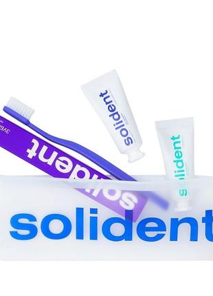 Набор для путешествий solident travel kit mint / blackcurrant