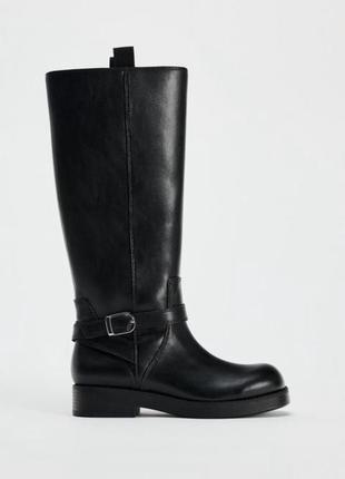 Високі чоботи zara