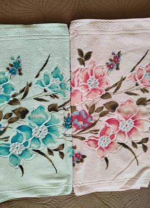 Полотенца махровый хлопок