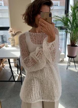 Светр-павутинка оверсайз 5