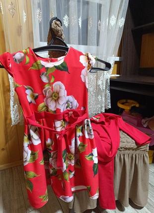 Платье из больеро