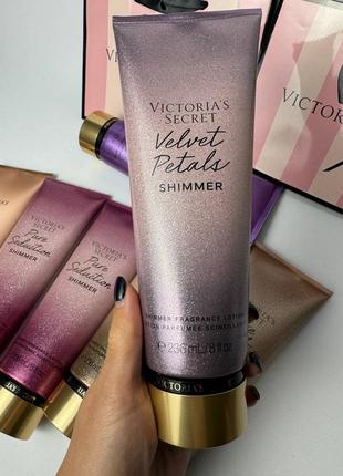 Лосьон velvet petals shimmer victoria's secret с шиммером