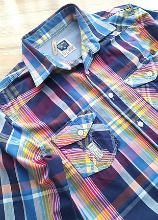 Стильна чоловіча сорочка в клітинку dockers