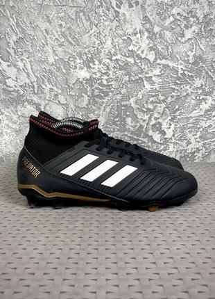 Adidas predator бутсы копы сороконожки 38 размер футбольные черные