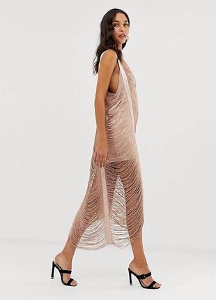 Вечернее платье в стиле гетсби asos disign