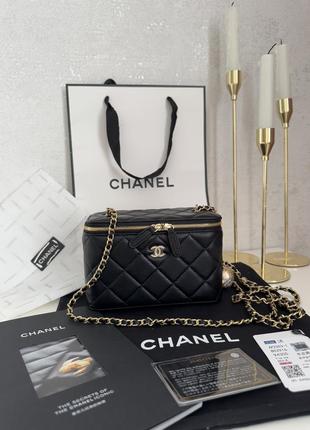 Сумка chanel flap bag 1:1 натуральная кожа, премиум