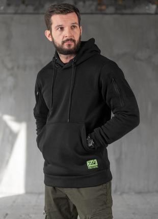 Худи 7.62 black, худи мужское, мужское худи, худи мужское черное