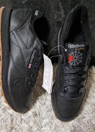 Оригинальный кроссовки reebok classic leather 49804 нат.кожа р.8,5usa
