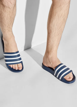 Оригінальні чоловічі шльопанці adidas adilette