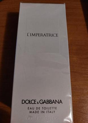 Туалетна вода dolce & gabbana l'imperatrice woman 100 мл