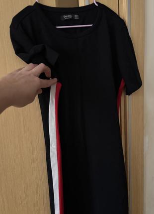 Мини платье bershka