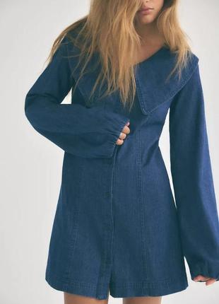 Джинсова сукня zara