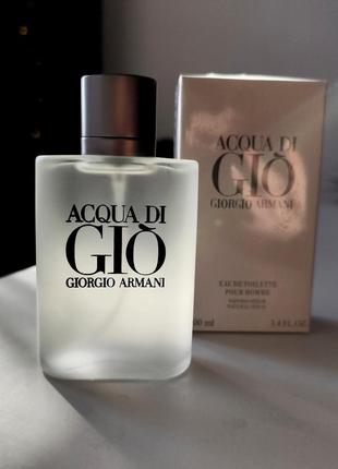Чоловіча туалетна вода armani A-line di gio pour homme (100 мл)