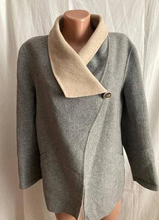 Жіночий сірий кардиган 90% вовна; 10% нейлон