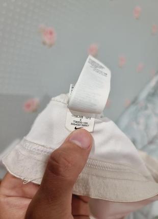 Белый спортивный топ nike женский топик на тонких брителях5 фото