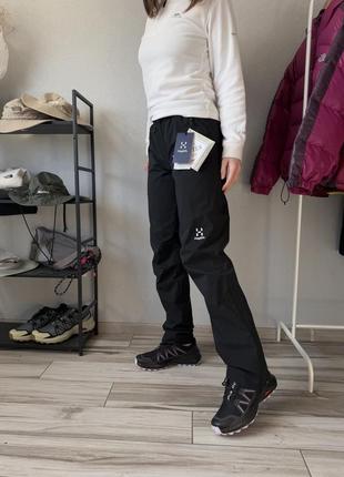 Haglofs хаглофс брюки мембранные женские спортивные трекинговые в поход