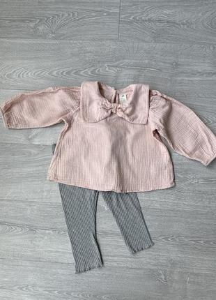 Костюмчик на дівчинку h&m 86
