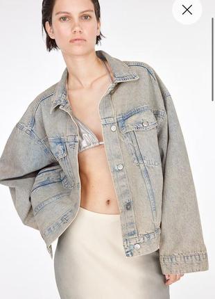 Джинсова куртка h&m