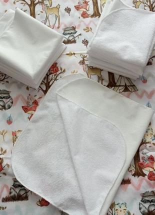 Непромокаемые 50*70 см беленькие пеленки непромокаемые непромокаемые многоразовые