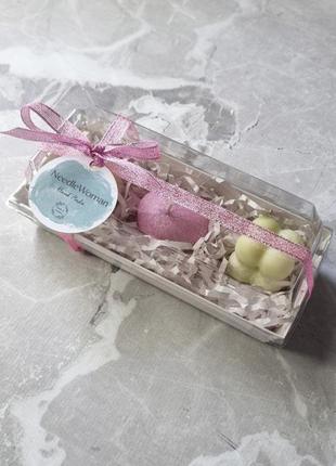 Свечи ручной работы из экологического воска, подарочный набор свечей