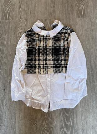 Рубашка zara размер m l