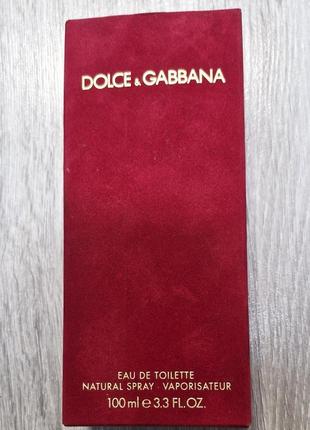 Dolce & gabbana туалетна вода 100мл