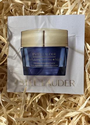 Ночной интенсивный восстанавливающий крем estee lauder revitalizing supreme+ night intensive restorative creme 1.5 мл