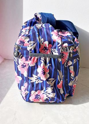 Сумка спортивная sangrila текстильная с цветочным принтом