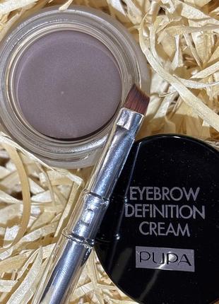 Pupa eyebrow definition cream крем для бровей 003 какао
