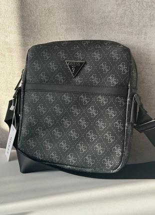 Чоловічий месенджер гес лого , сумка чоловіча guess