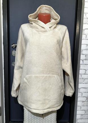 Флісова кофта з капюшоном banana republic