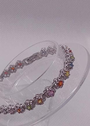 Браслет з натуральними турмалинами