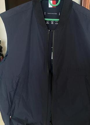 Жилетка мужская tommy hilfiger, новая с ярлыками, l-xl