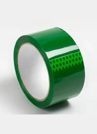 Скотч зеленый 48 мм х 100 м, 40 мкм