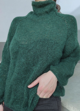 Мохерный свитер ручной работы 3
