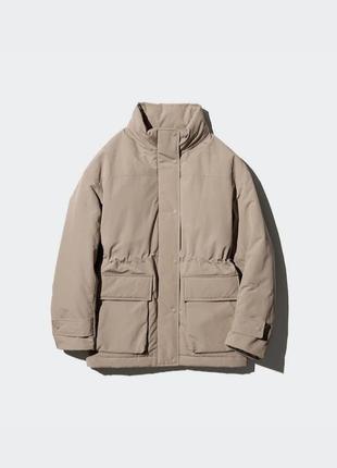 Hybrid down coat гибридное пуховое пальто юникло5 фото