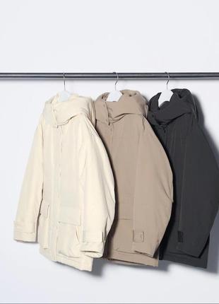 Hybrid down coat гибридное пуховое пальто юникло6 фото
