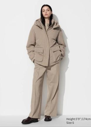Hybrid down coat гибридное пуховое пальто юникло2 фото