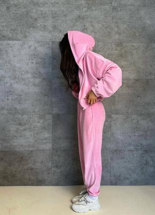 Жіночий велюровий спортивний костюм