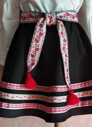 Юбка под вышиванку1 фото