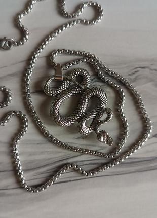 Кулон підвіска "змія"